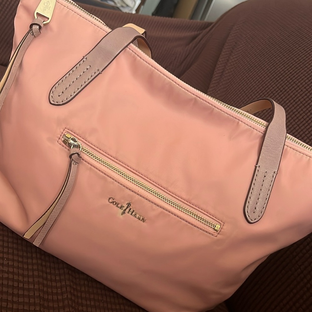 Cole Haan zip tote